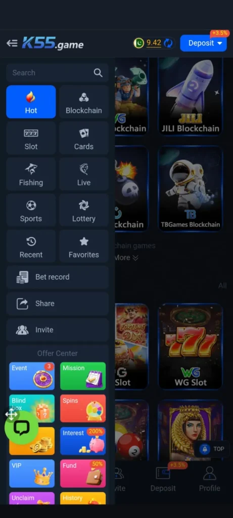 K55 Game APK